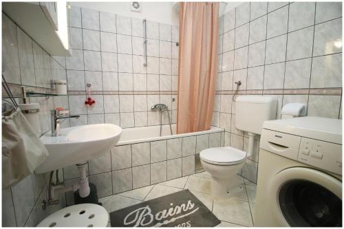 Koupelna v ubytování Studio Apartman Elena