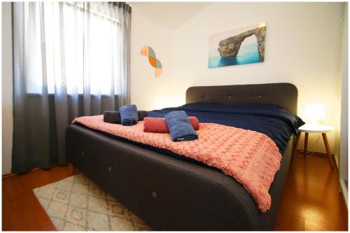 Postel nebo postele na pokoji v ubytování Studio Apartman Elena