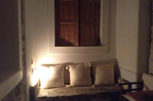 Χώρος καθιστικού στο Doukaki’s House Naxos
