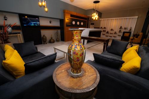 Posezení v ubytování Sea City Devran Hotel & Spa