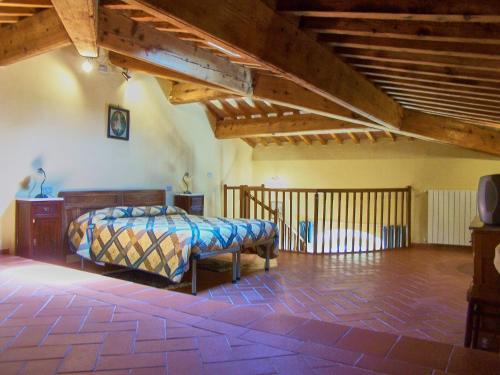 Cama o camas de una habitación en Villa Graziani