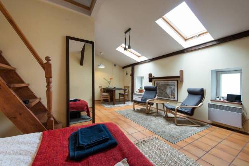 Posedenie v ubytovaní Bright loft in amazing location