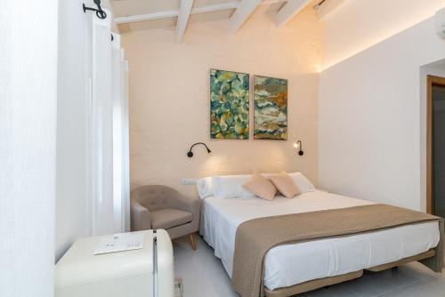 Postel nebo postele na pokoji v ubytování Hotel m - 27