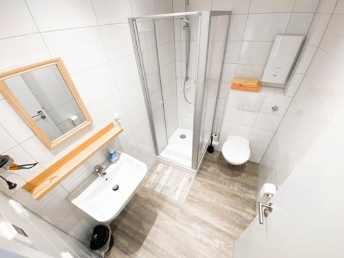 Ένα μπάνιο στο Appartmentanlage Zur Düne