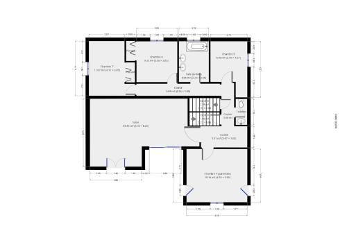 a floor plan of a house at ISPAEVA in Ispagnac