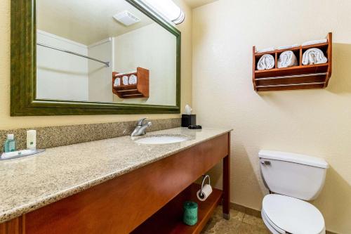 Ett badrum på Quality Inn Texas City I-45