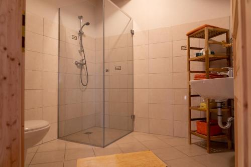 Kupaonica u objektu Berghof Thurnergut
