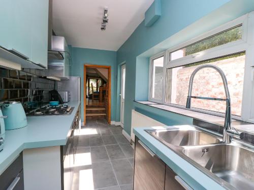 Kuchyň nebo kuchyňský kout v ubytování Baggergate House