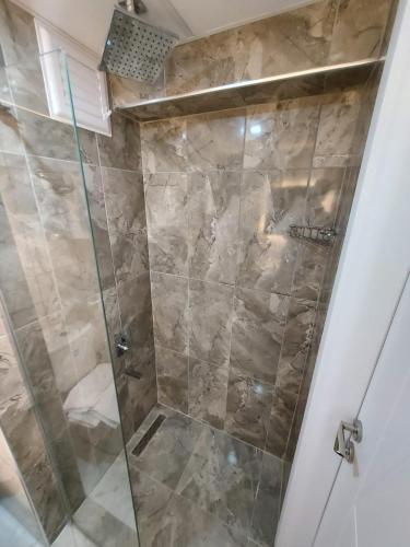 Koupelna v ubytování ESKOPPremium OTEL