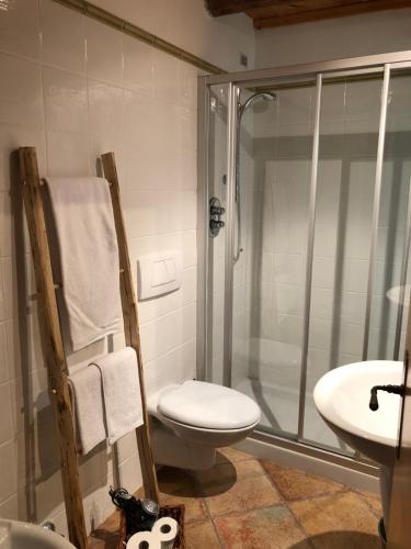 Kúpeľňa v ubytovaní B&B Maso Zont Antico Maso