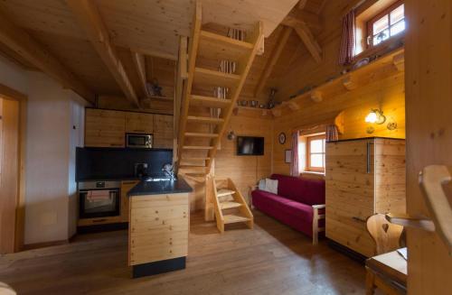 Küche/Küchenzeile in der Unterkunft Almresort Baumschlagerberg