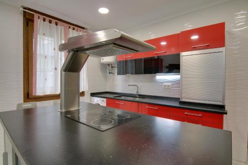 Una cocina o zona de cocina en Apartamento de Evaristo