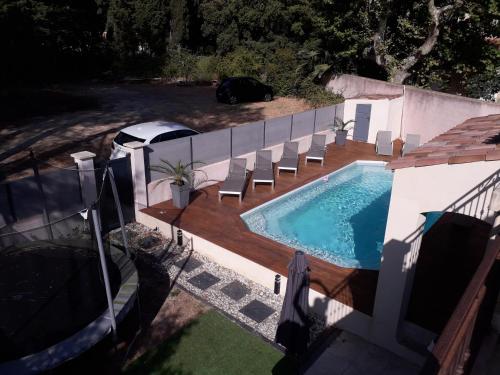 Photo de la galerie de l'établissement Villa contemporaine T5 avec piscine à Cassis, à Cassis
