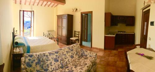 Posteľ alebo postele v izbe v ubytovaní Agriturismo "Le Piagge"