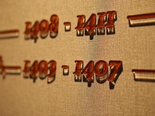 a close up of a sign that says notify at Hotel Wing International Select Ikebukuro in Tokyo