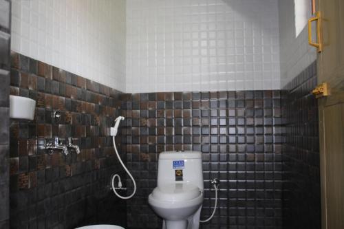 Koupelna v ubytování Chuppi Homestay