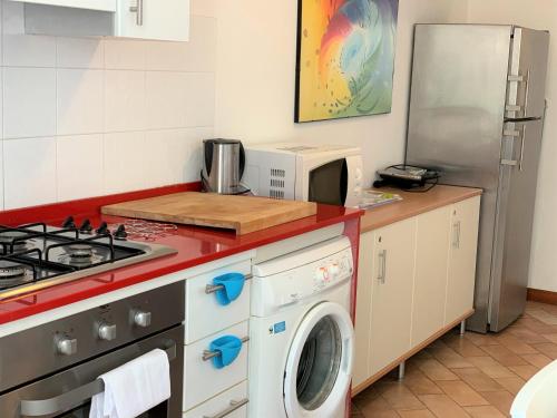 Dapur atau dapur kecil di GH Paradiso - Apartments