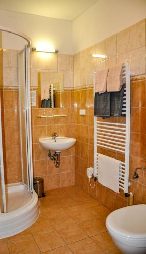 Ванная комната в Pension Horalka