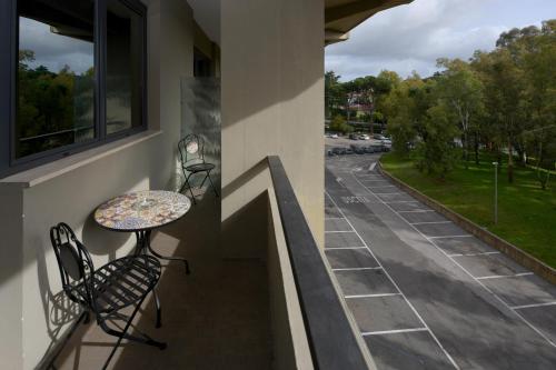 En balkong eller terrasse på Serafico Guesthouse