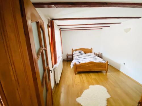 Voodi või voodid majutusasutuse Casa de vacanță Moțata toas