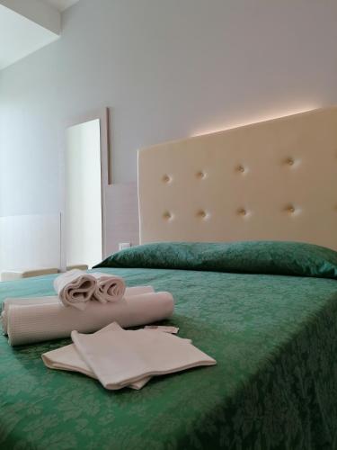 Katil atau katil-katil dalam bilik di HOTEL ANDREA'S