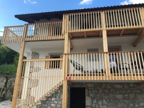 Μπαλκόνι ή βεράντα στο Hiša Pri Koritu - Apartma Stol