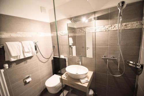 Phòng tắm tại Hotel La Reserve