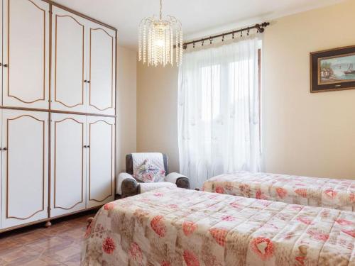 Postel nebo postele na pokoji v ubytování maximum house in subbiano