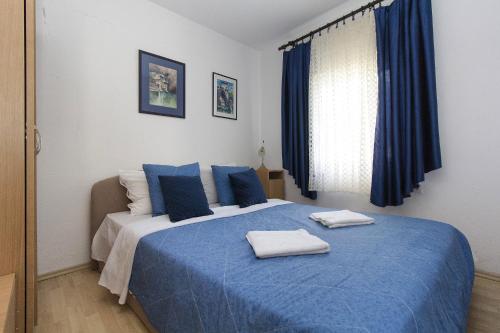 Postel nebo postele na pokoji v ubytování Vacation house Vila Guma Rastani Mostar