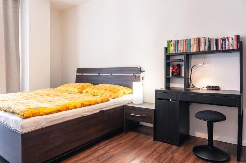 Кровать или кровати в номере Apartment Lucy - Primo Tatry Starý Smokovec