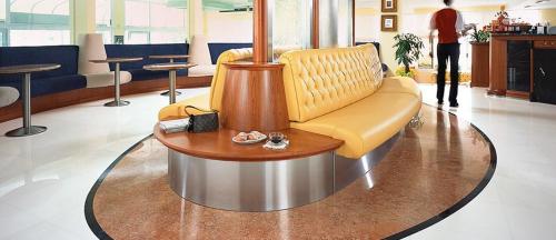 Χώρος καθιστικού στο Hotel Coppe Jesolo