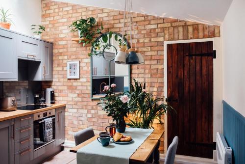 Køkken eller tekøkken på Crown Stables