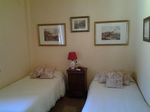 A bed or beds in a room at Las Cañadillas
