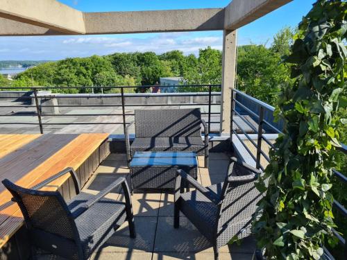 Un balcón o terraza de Meerblick