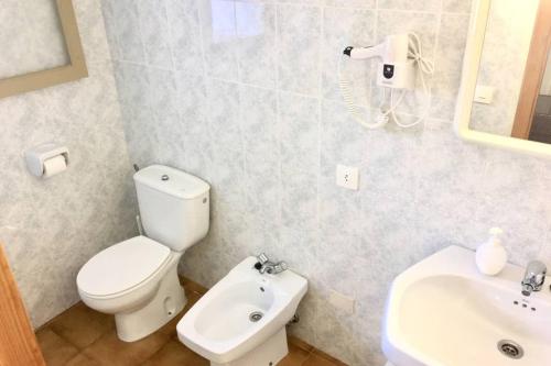 Koupelna v ubytování Casa Rural Es Cap de Barbaria