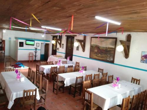 Restaurace v ubytování Hotel San Luis