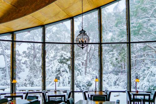 Το Lake St Clair Lodge τον χειμώνα