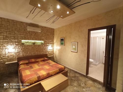 B&B Triskèlesにあるベッド