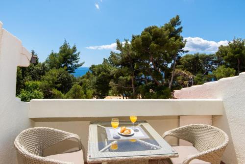Balkon ili terasa u objektu Wine Resort Adriatic Mikulic