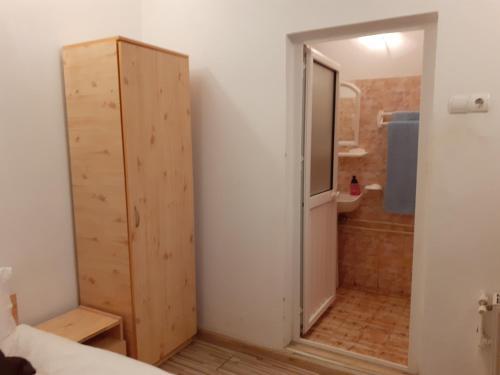 Phòng tắm tại Pensiunea Casa Brancusi