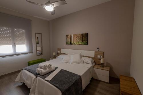 Postel nebo postele na pokoji v ubytování Casa Jordi