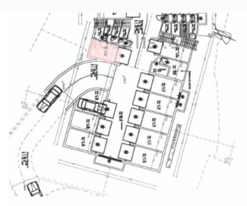 a floor plan of a building at Appartamento con Giardino e Box in Valmalenco in Torre di Santa Maria