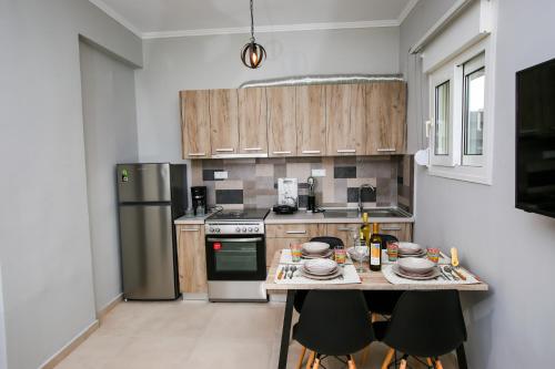 Kuchyň nebo kuchyňský kout v ubytování Stella boutigue rooms