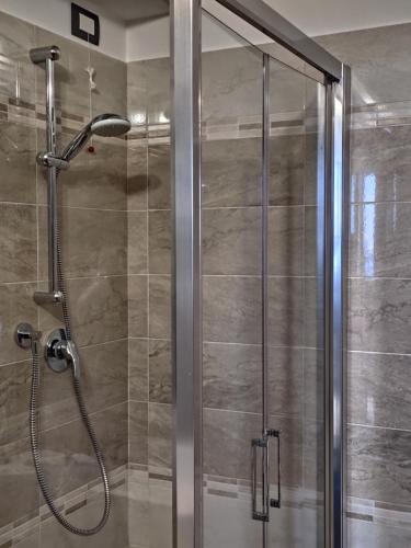 Koupelna v ubytování Hotel Internazionale