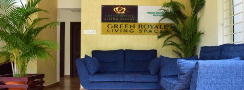 Χώρος καθιστικού στο Green Royale Living Spaces - Luxury Serviced Apartments