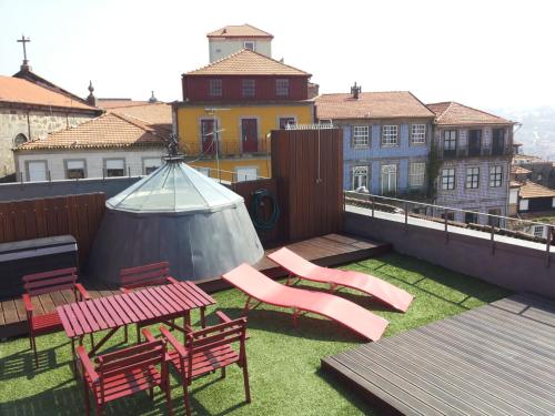 Studio with terrace @ historic center