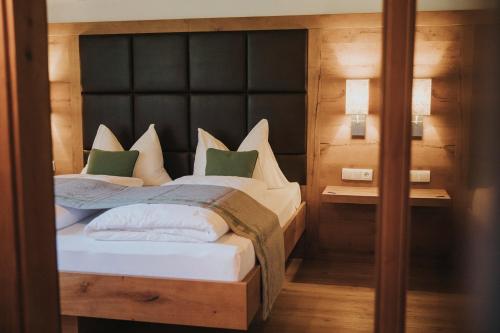 Ein Bett oder Betten in einem Zimmer der Unterkunft Chalet Wieshof