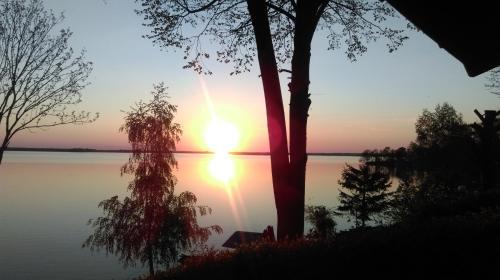 Fuleda Folwark domek nad jeziorem Dobskim