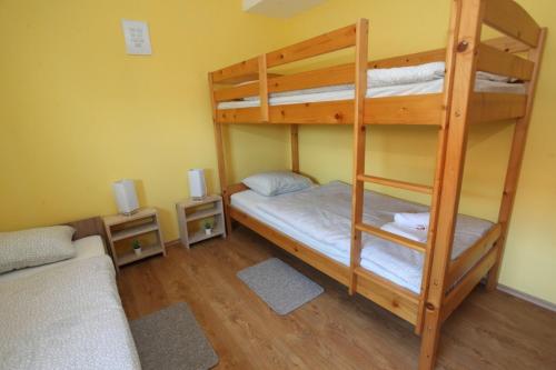 En eller flere senge i et værelse på Kuća za odmor - Sanjalica