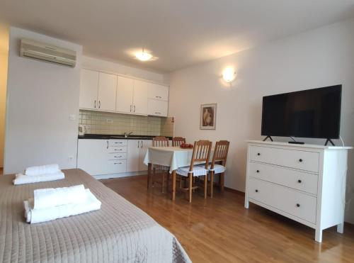 Μια τηλεόραση ή/και κέντρο ψυχαγωγίας στο Ivana Apartman 2